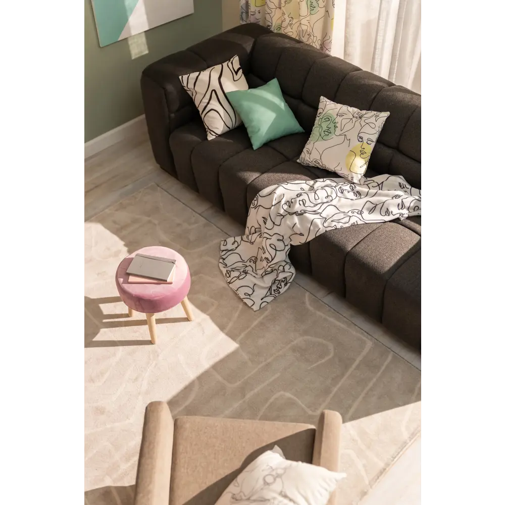Ковер полипропилен Style 78809/650 120х170 см цвет светло-бежевый 83398581 STLM-2199364 BALTA RUGS  - Вид №4
