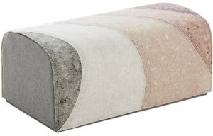 GAN Прямоугольный пуф с обивкой Nuances