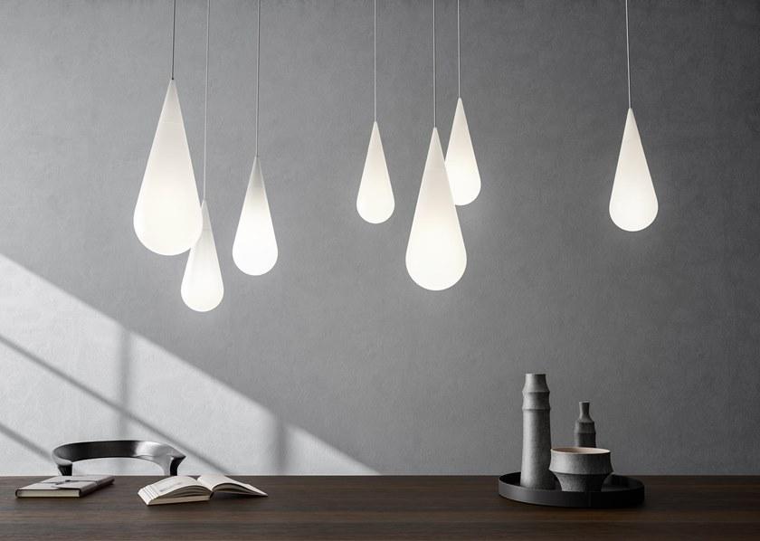 Rotaliana Подвесной светильник из опалового стекла Goccia sun-id-1406593 - Вид №2