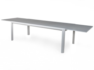 Выдвижной прямоугольный садовый стол