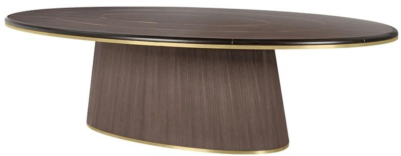 FRATO Овальный обеденный стол из дерева  Ffu130012aaa  - Вид №1