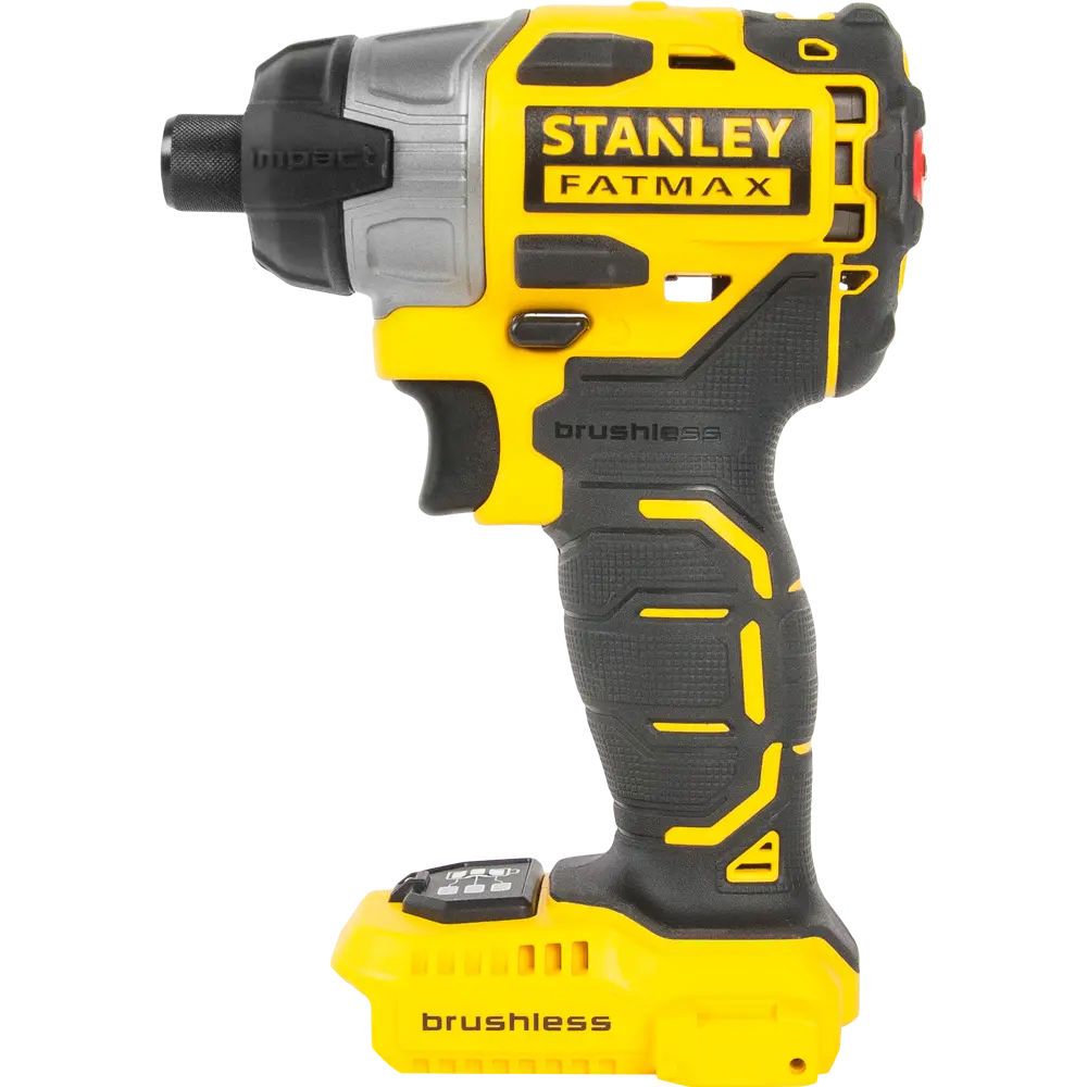 Дрель-шуруповерт бесщеточная аккумуляторная ударная Stanley Fatmax FMC647B-XJ, 18 В, без АКБ STLM-2015290 - Вид №1