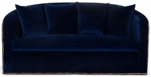 KOKET Изогнутый 2-х местный бархатный диван Enchanted