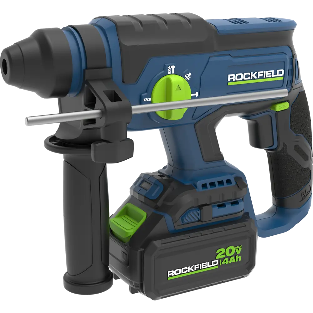 Аккумуляторный перфоратор Rockfield RF2254BK с бесщеточным двигателем 89366433 STLM-1455046