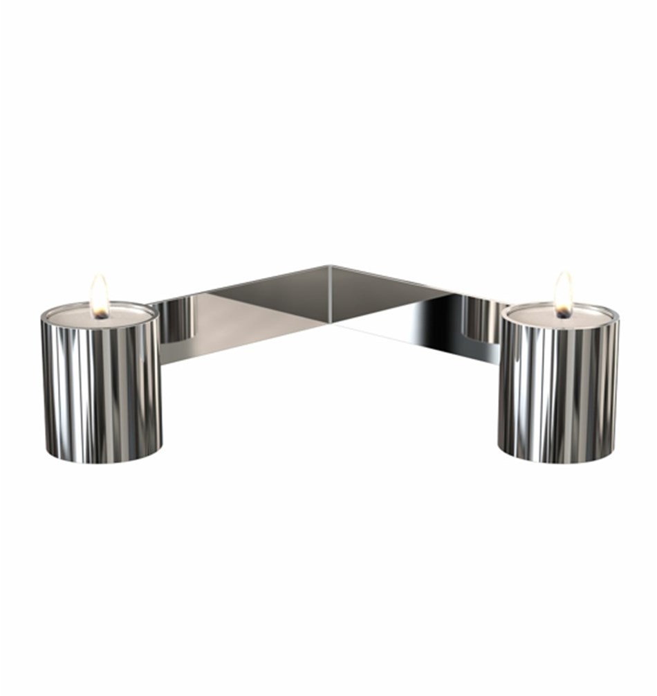 FROST Подсвечник 2004 » полированный Нержавеющая сталь Полированный O2004  - Вид №1