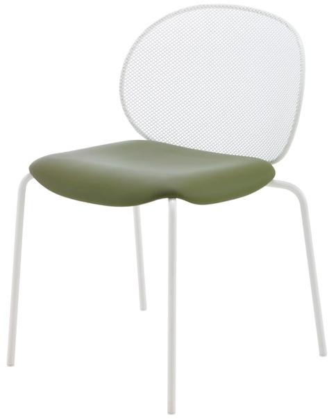 Ligne Roset Садовый стул из стали со встроенной подушкой  10260920-10260921  - Вид №1