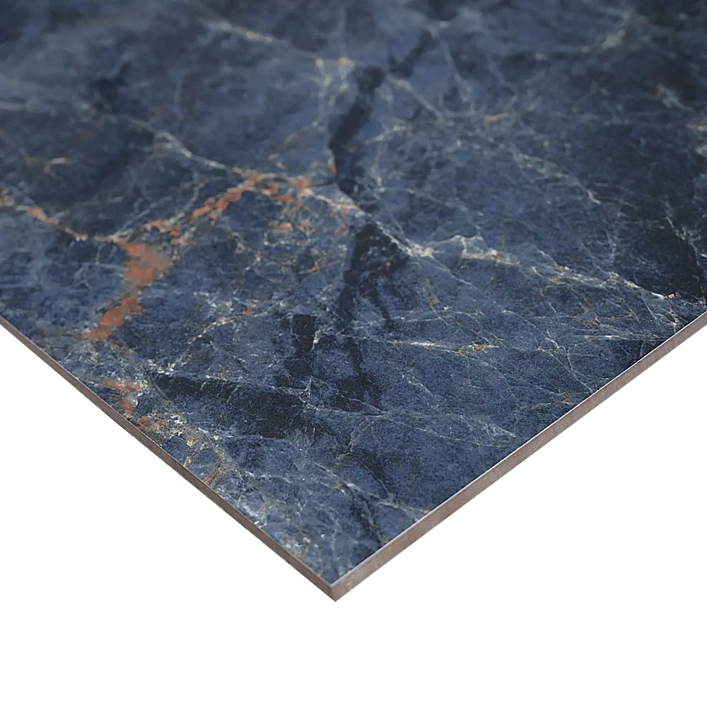 Керамогранит Concor Opera Blue 60×60 см - темно-синий мрамор 89386039 STLM-1525102 - Вид №3