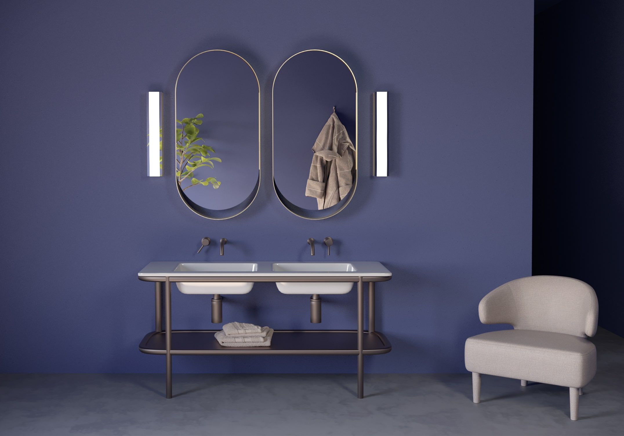 Алюминиевый светодиодный настенный светильник DDL KEY LIGHT BOLD ARCH-00033576 - Вид №2