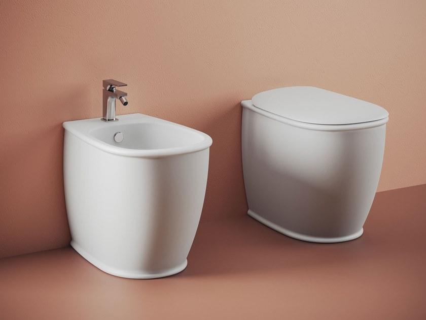 Atv002 Приставной унитаз напольный Белый ArtCeram ATELIER Италия - Вид №1