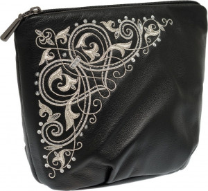 10660437 Торжокские золотошвеи Сумка "Музыка" кожа нат Разм. 15*18*9 Мод. 339 Рис. 2142 Кожа натуральная