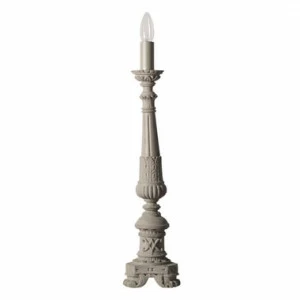 Настольная лампа Don Gino 76 от Karman Don Gino 76 KARMAN ПОДСВЕЧНИК, СВЕЧА, ЭЛИТНЫЕ 244958 Серый