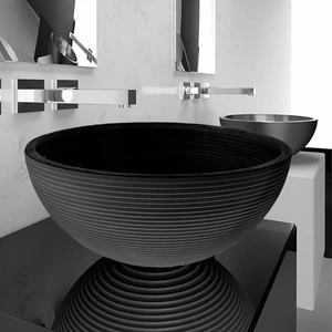GLOBO34NO Накладная раковина на столешницу  овальная Ceramica Globo
