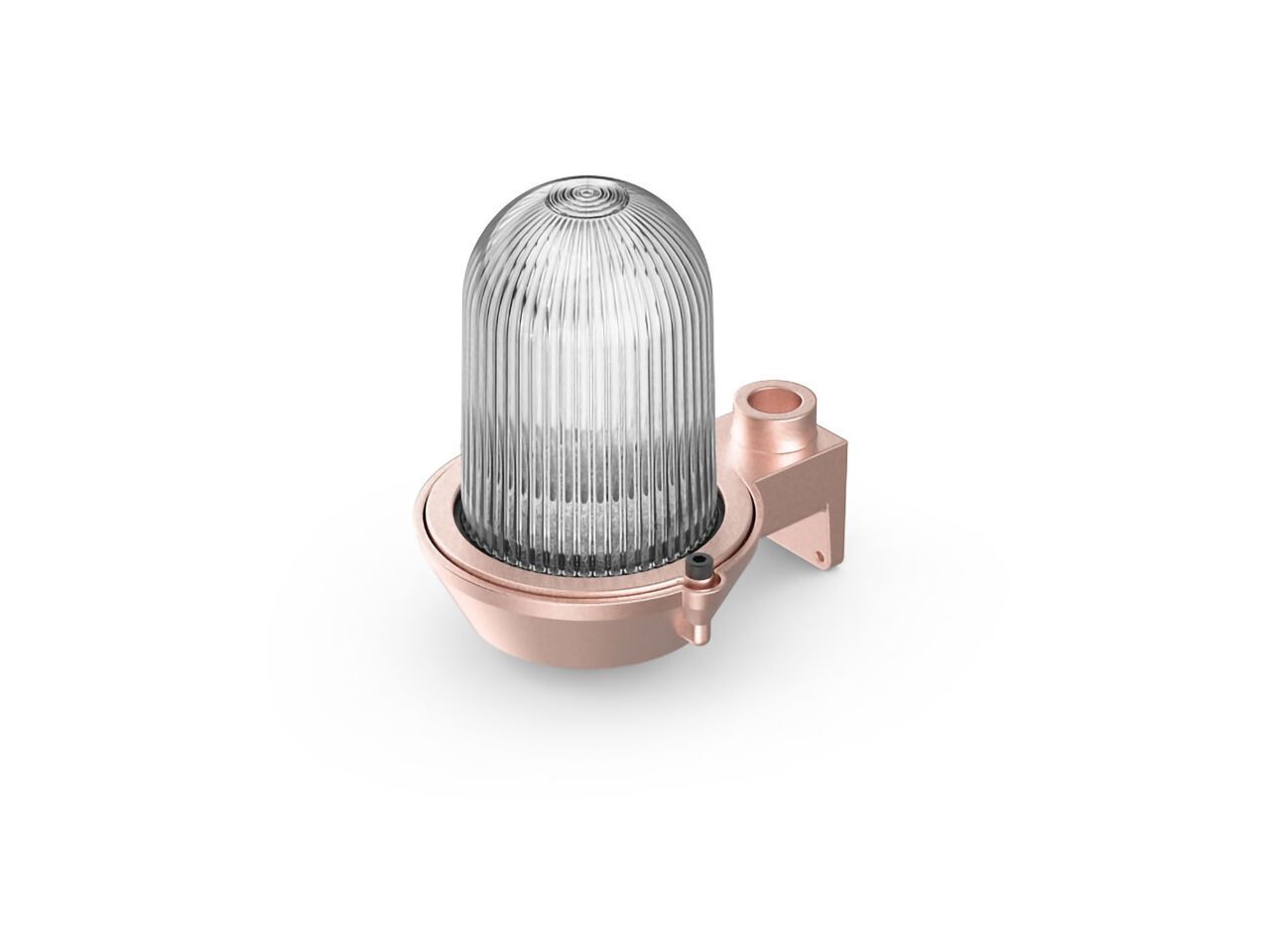 Медный алюминиевый настенный светильник Genuit медь ARCH-00118437 - Вид №1