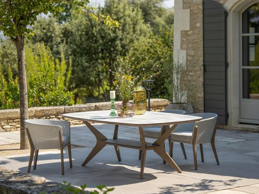 Les jardins Садовый стул из мягкой ткани с подлокотниками, Selva sun-id-1402103 - Вид №3