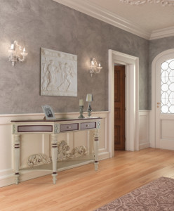 T1045 Tifernoit Консоль с точеными ножками и фризом Ingresso