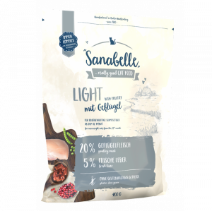 Т0042578 Корм для кошек Light для снижения веса сух. 400г SANABELLE
