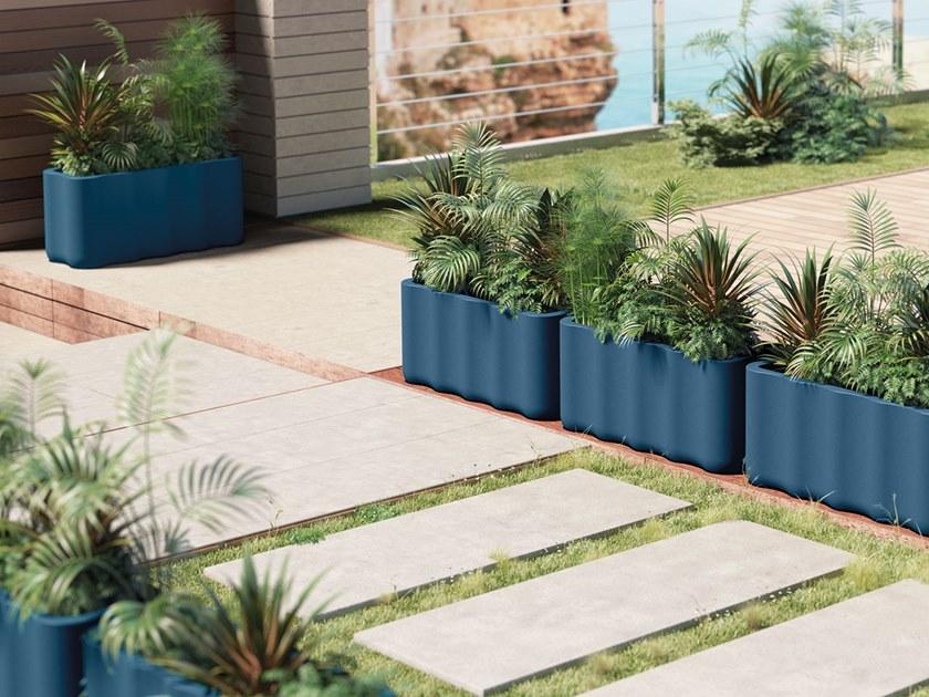 Lyxo Design Кашпо полиэтиленовое прямоугольное низкое  Ca308-cm0050  - Вид №1