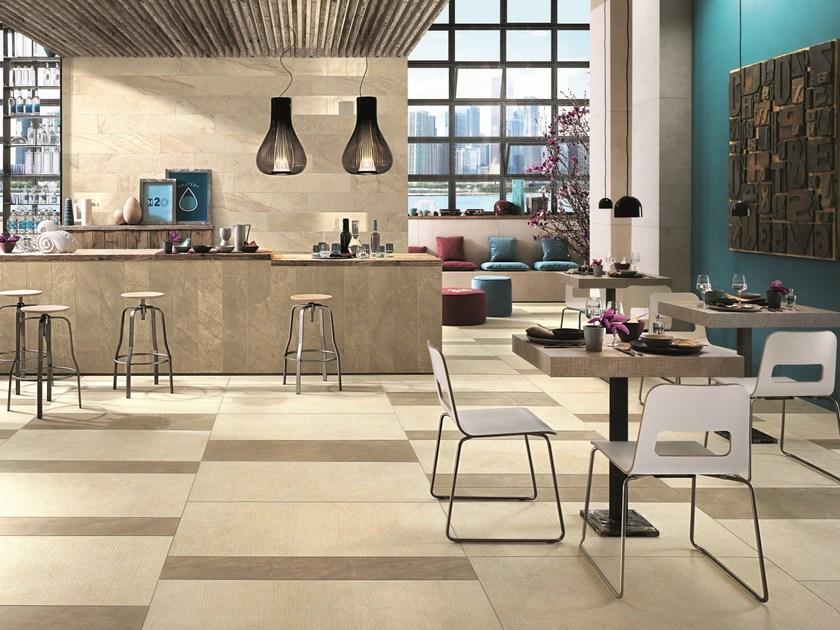 Italgraniti Настенная / напольная плитка из керамогранита для внутренних и наружных работ с эффектом мрамора Beige experience sun-id-1368064 - Вид №5