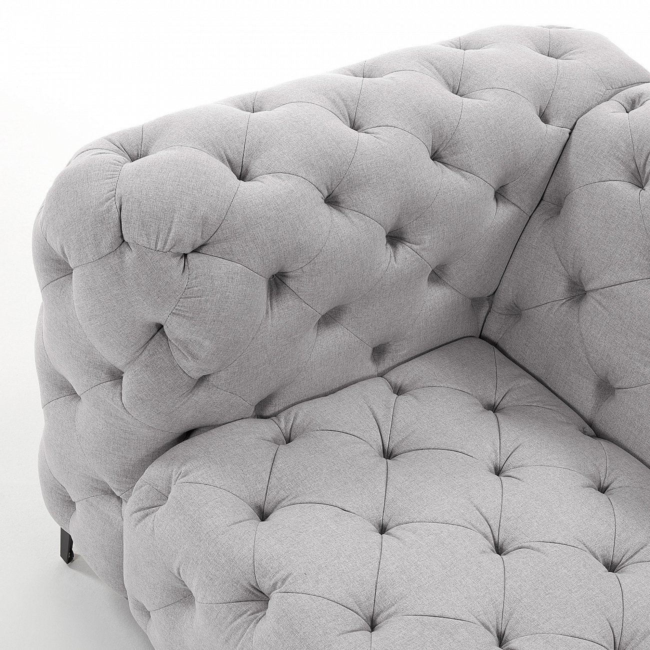 Диван Maisha двухместный светло-серый от La Forma LA FORMA ДИЗАЙНЕРСКИЕ 288916 Серый  - Вид №3