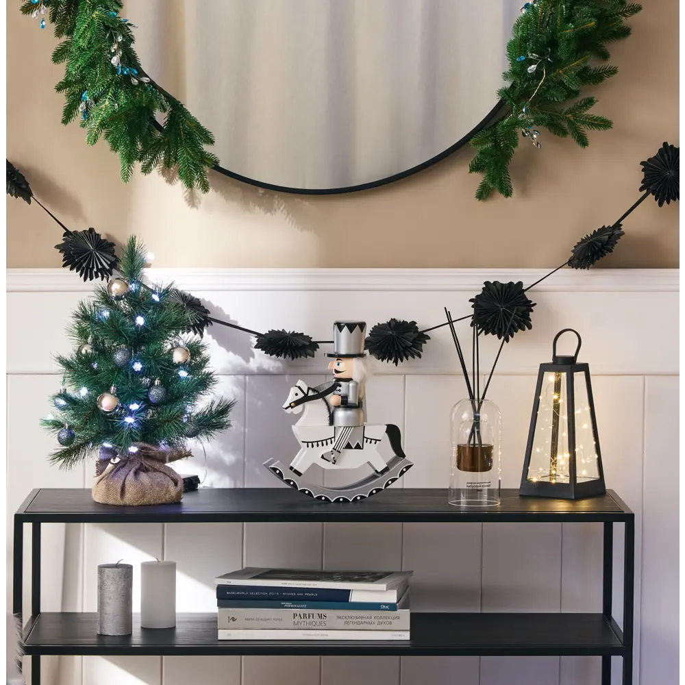 89368996 Декоративная фигура Щелкунчик на коне 30x24.5 см STLM-1496384 Santreyd Christmas - Вид №8