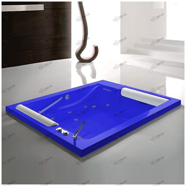 Ванна с гидромассажем синяя Gruppo treesse Bis STXV529BSI