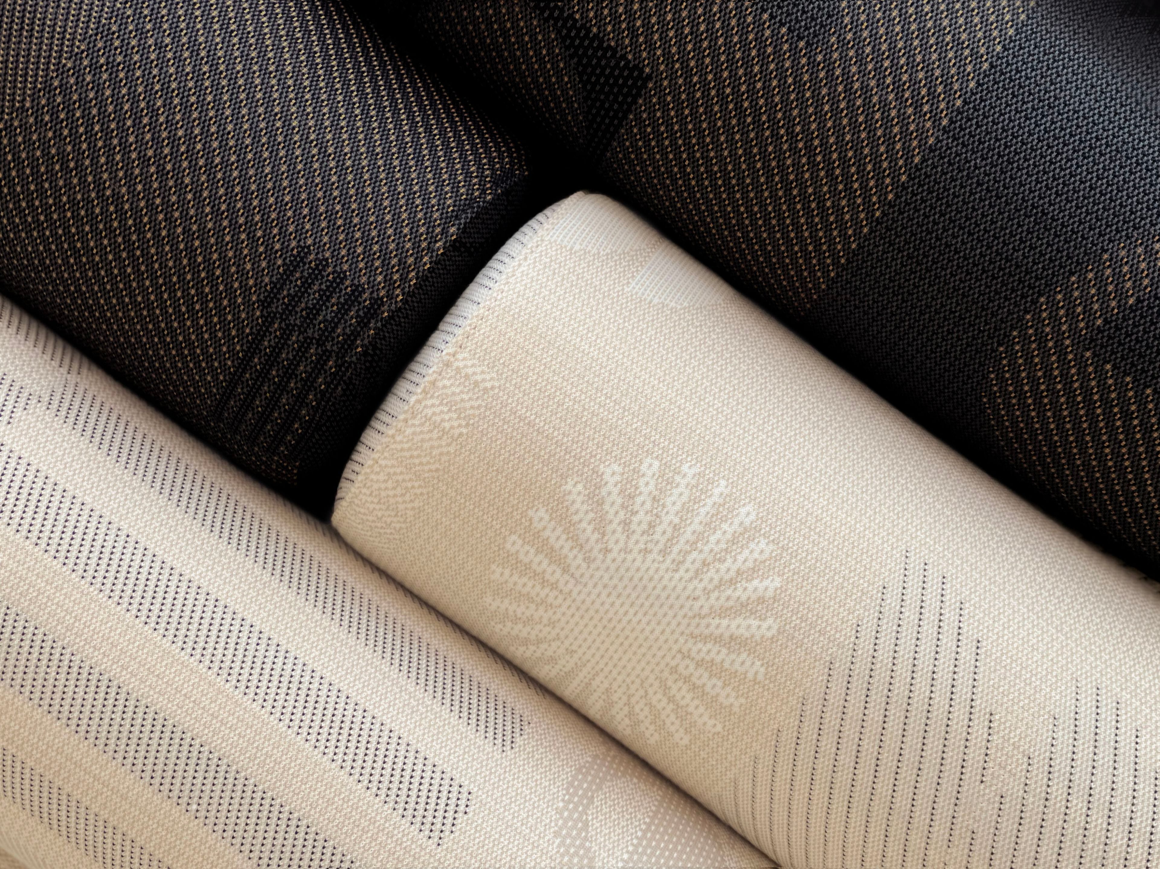 Стул из стали и ткани с подставкой для ног SANCAL ARCH-00147138 - Вид №15