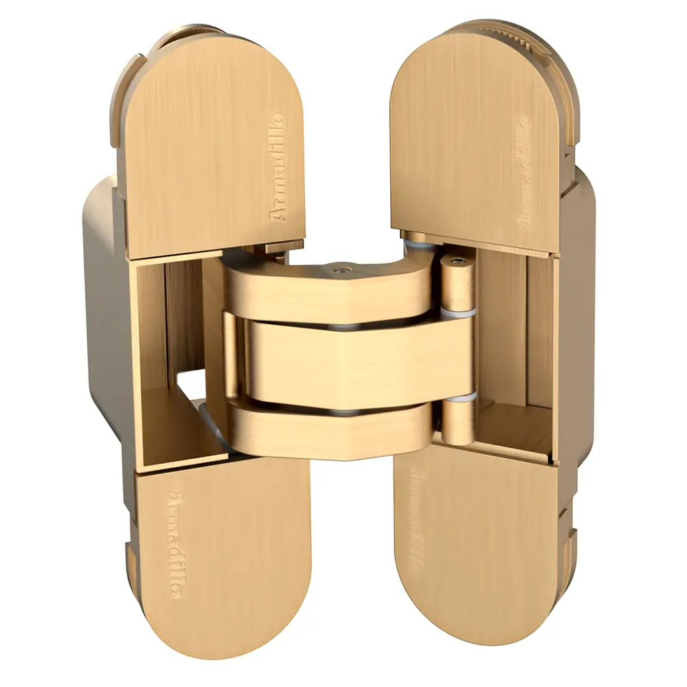 Скрытая петля дверная U3D2000 110x30x32 мм ЦАМ цвет золото ARMADILLO STLM-2022920