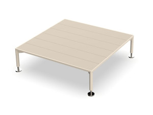 Алюминиевый квадратный садовый стол