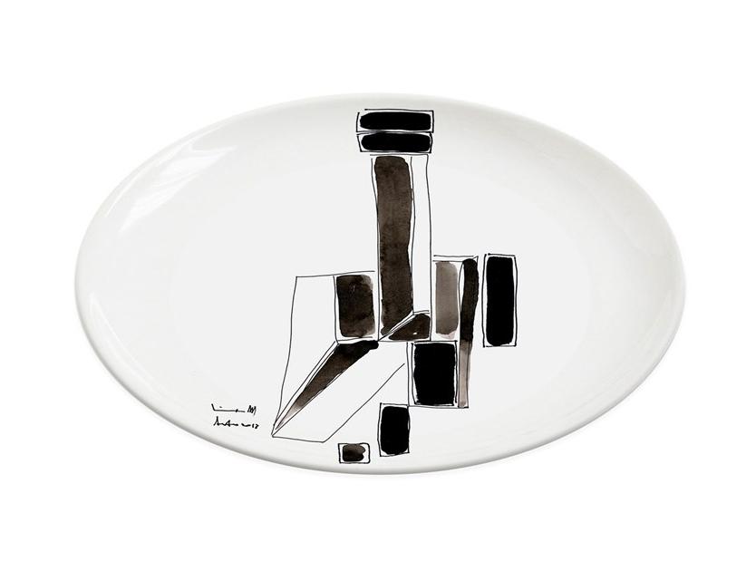 Kiasmo Керамическая тарелка Variation K+mv4 - Вид №1