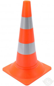 59257 Конус сигнальный 520 мм с СВП  Сигнальный инвентарь размер