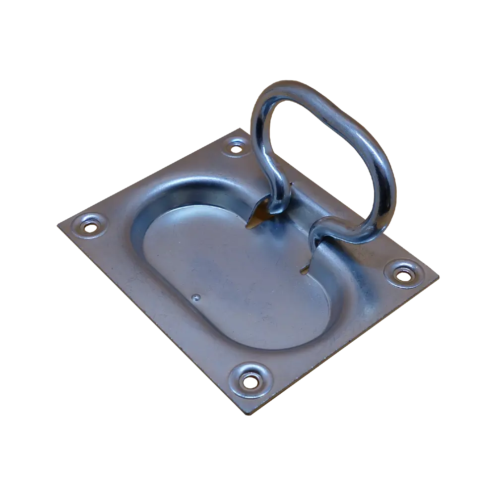 Скрытая ручка для погреба Левша У8-2589.Ц цвет серебро STLM-2102280