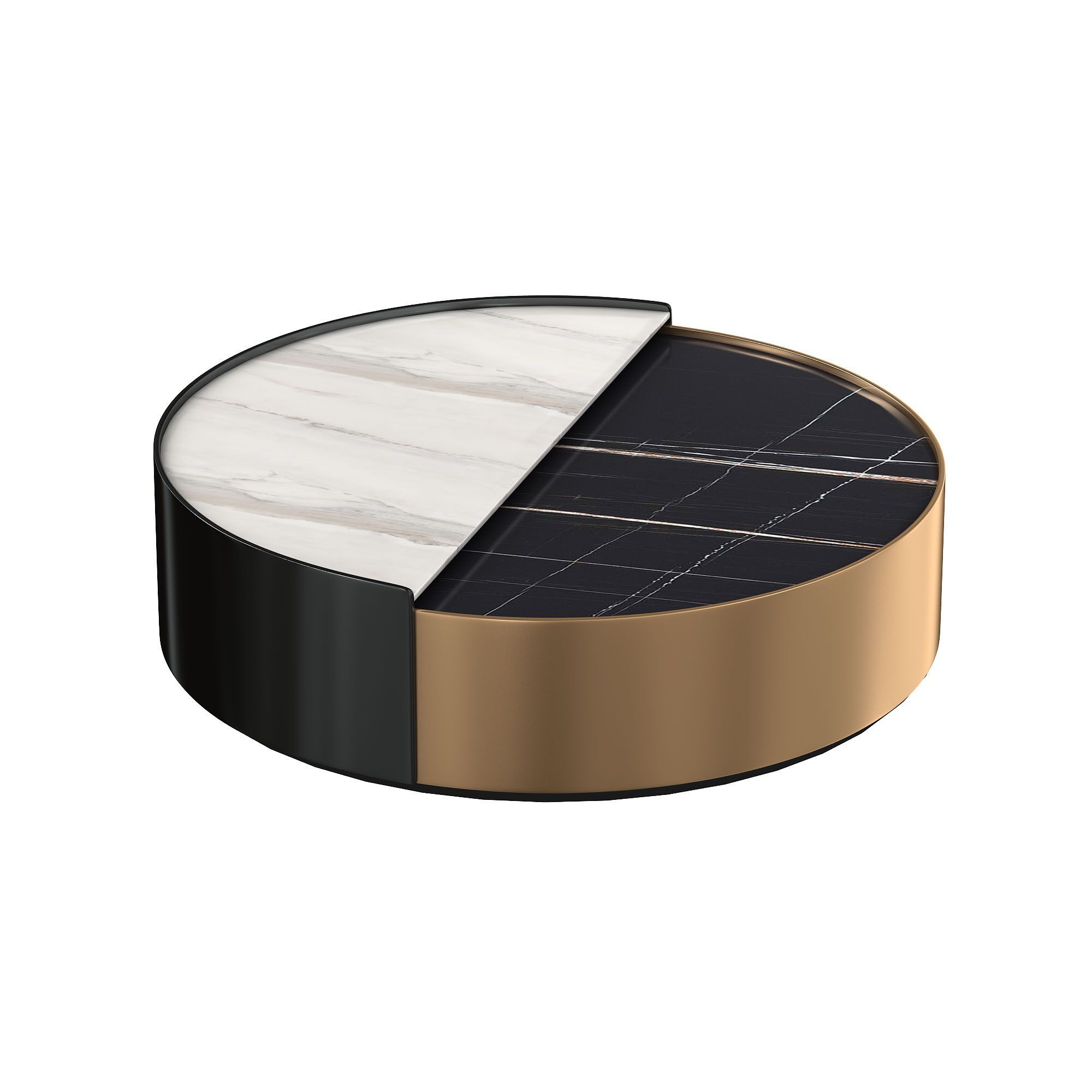 Низкий круглый журнальный столик Wayne Enterprises Home Collection WE-034 ARCH-00140618 - Вид №2