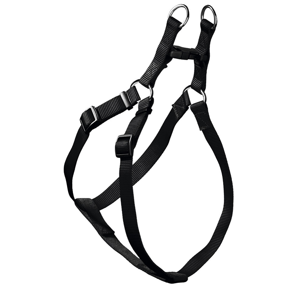 ПР0046593 Шлейка для собак Smart Ecco Квик S (33-45/35-49см) нейлон черная HUNTER 