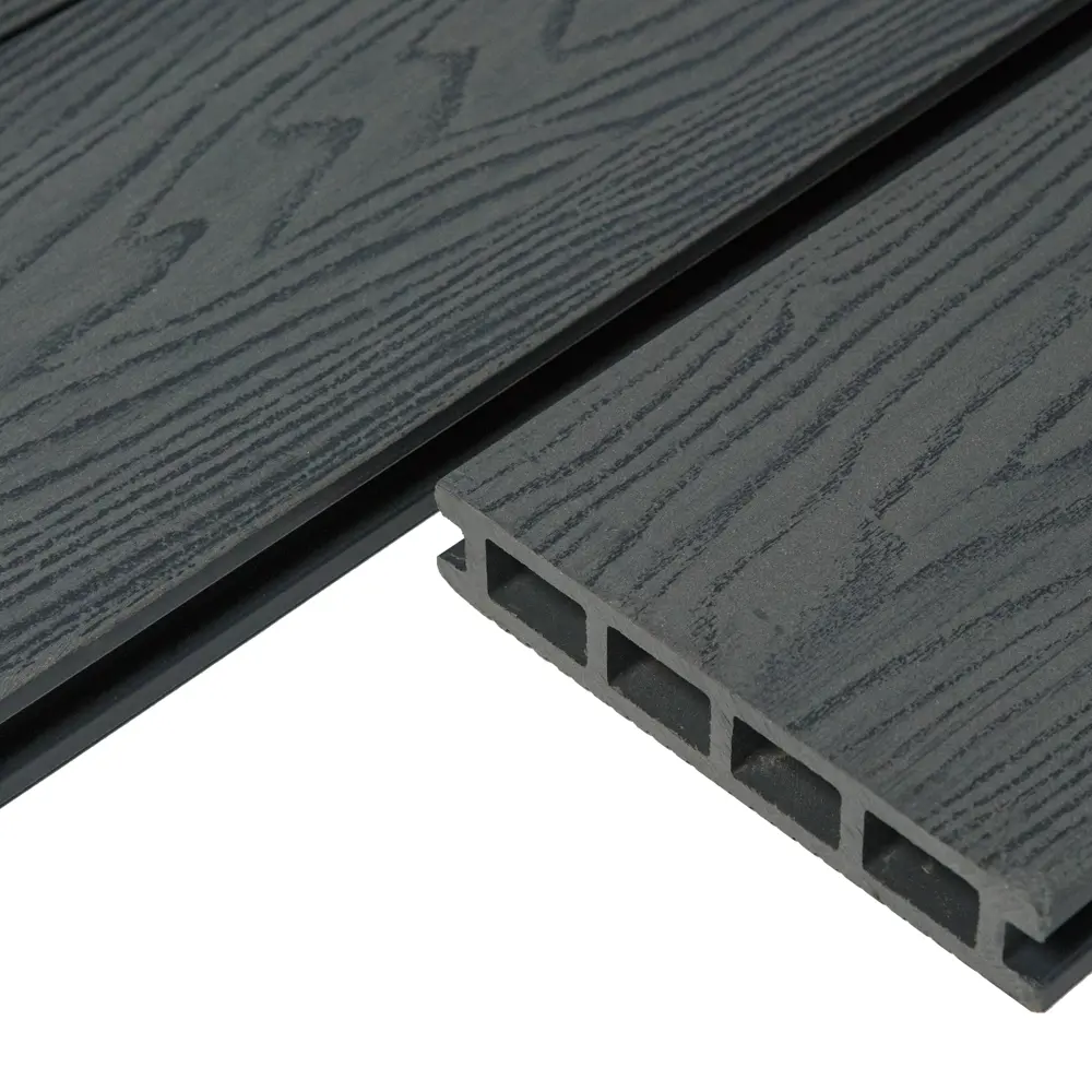 Террасная доска ДПК CM Decking Vintage цвет Эбен 4000x140x25 мм двусторонняя вельвет/структура дерева 0.56 м² 82338676 STLM-2150786  - Вид №5