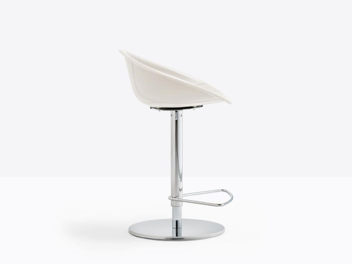 Кожаный поворотный стул Pedrali ARCH-00087021 - Вид №3