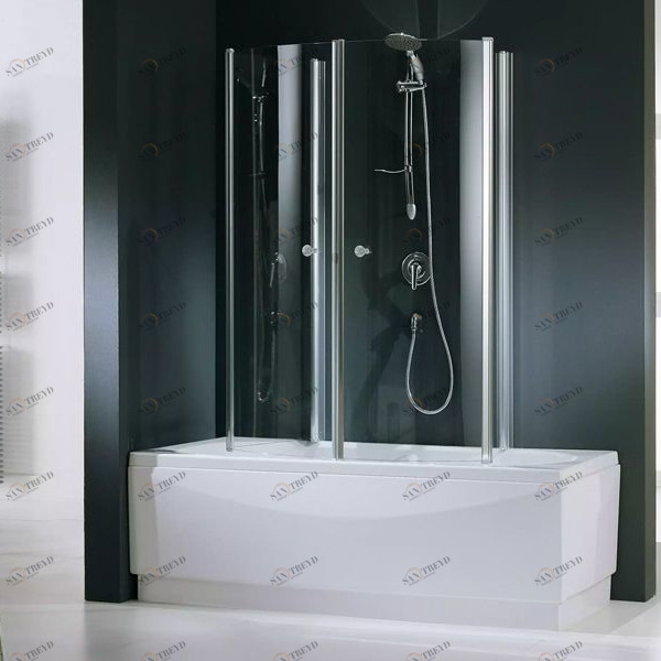 AURORA4801K Душевое ограждения на борт вынны Novellini Италия