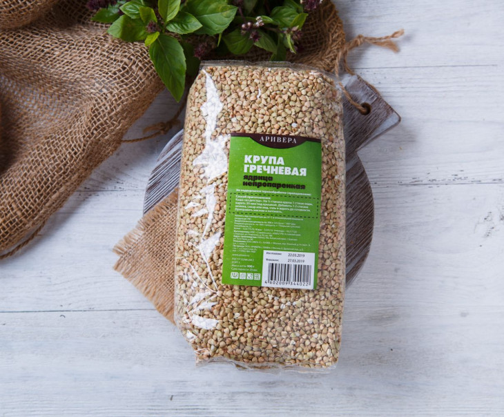 3420 Гречка непропаренная Вкусляндия  - Вид №2