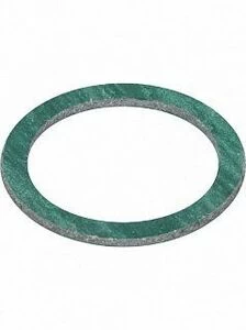 Прокладка 1" паронитовая ROMMER, зеленая