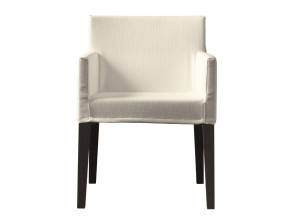 Тканевый стул с подлокотниками