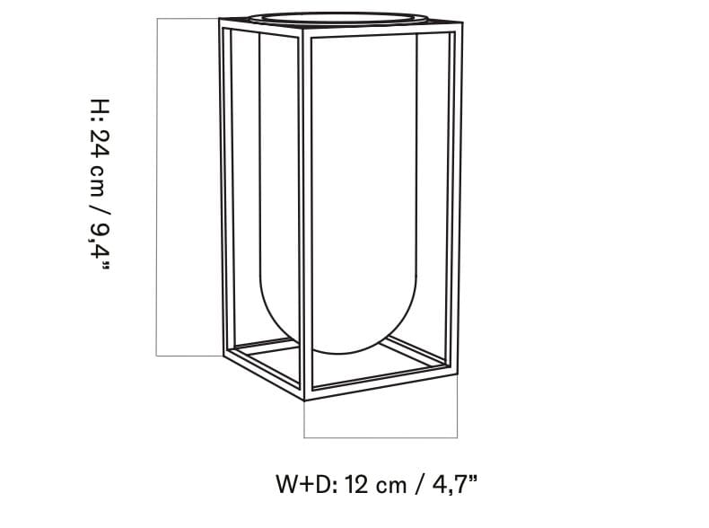 Стальной горшок Audo Copenhagen Kubus ARCH-00147888 - Вид №5