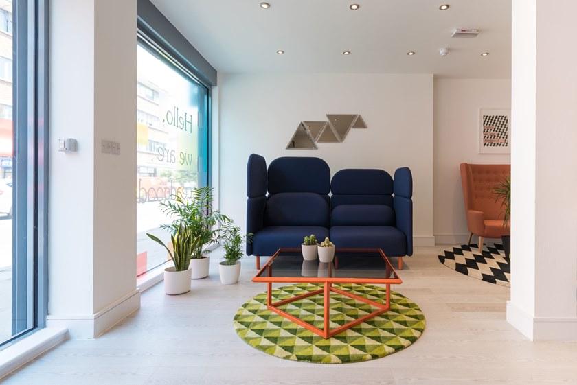 Deadgood Секционный модульный диван из ткани с высокой спинкой  Ss2a - ss2b  - Вид №3