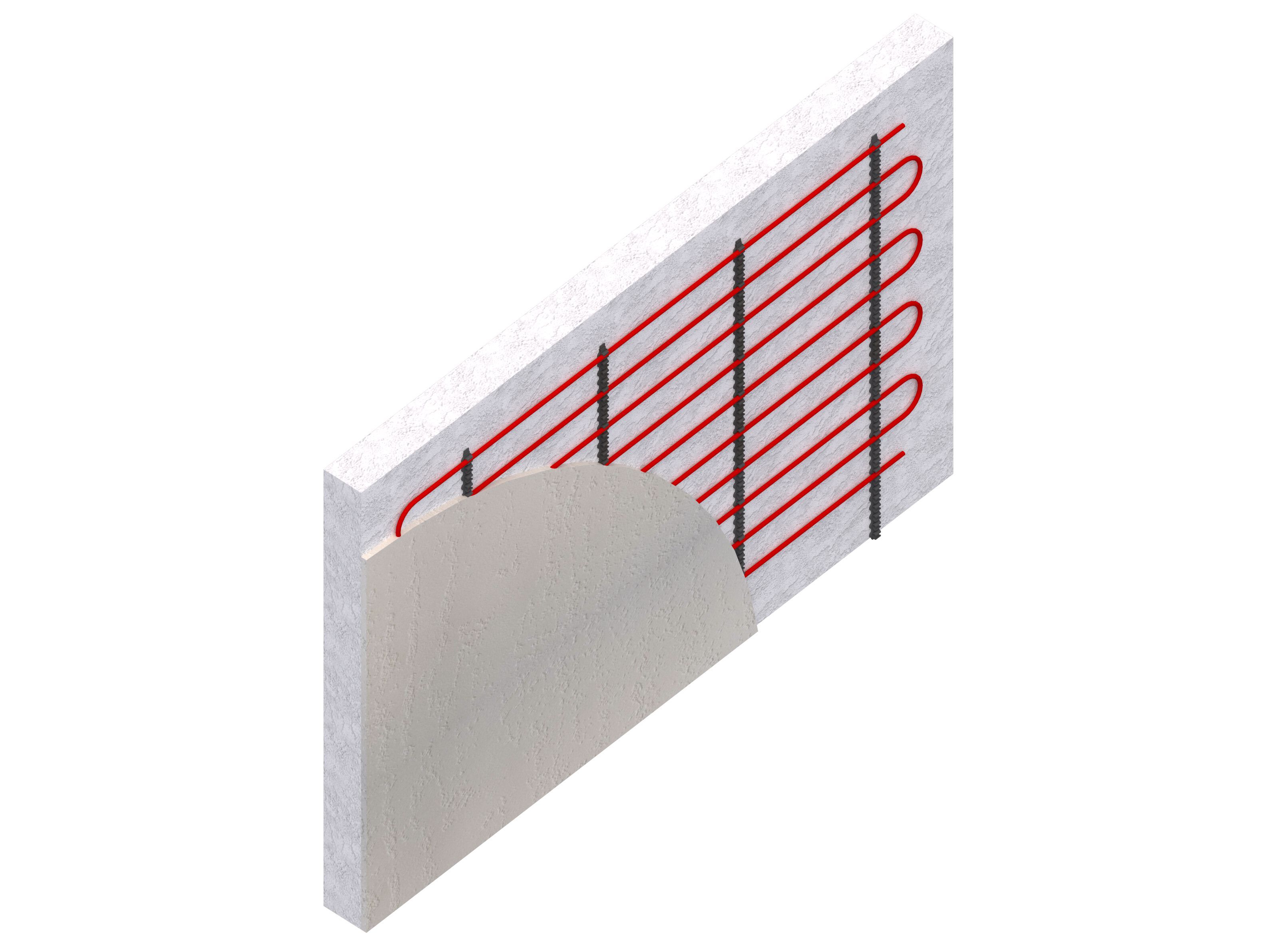 Лучистая стеновая панель из мелового волокна ECOBEL FinoTherm® ARCH-00115745