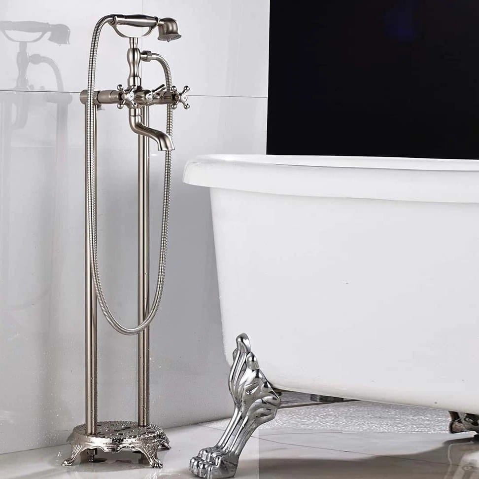 Латунный смеситель для ванны с раздельными розетками Fontana Showers FS1435 ARCH-00085804 - Вид №2