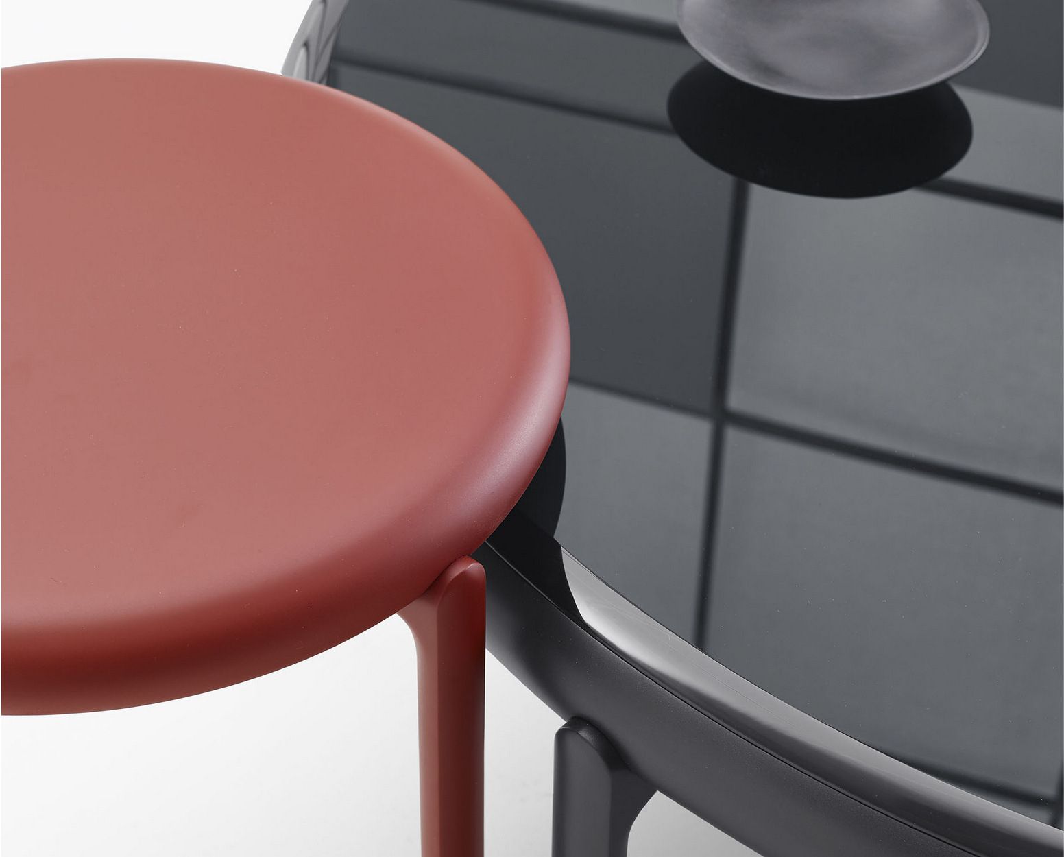 Круглый деревянный журнальный столик B&B Italia MARU ARCH-00104049 - Вид №2