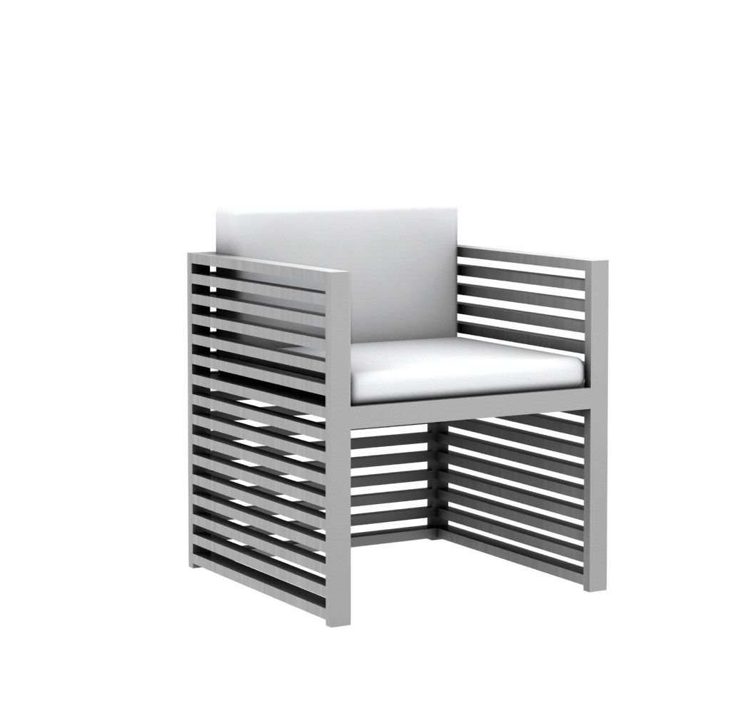 Садовое кресло с подлокотниками GANDIABLASCO DNA ARCH-00122936 - Вид №6