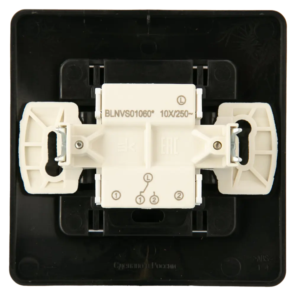 Выключатель проходной встраиваемый Systeme Electric Blanca 1 клавиша цвет антрацит 86728918 STLM-2092897 - Вид №2