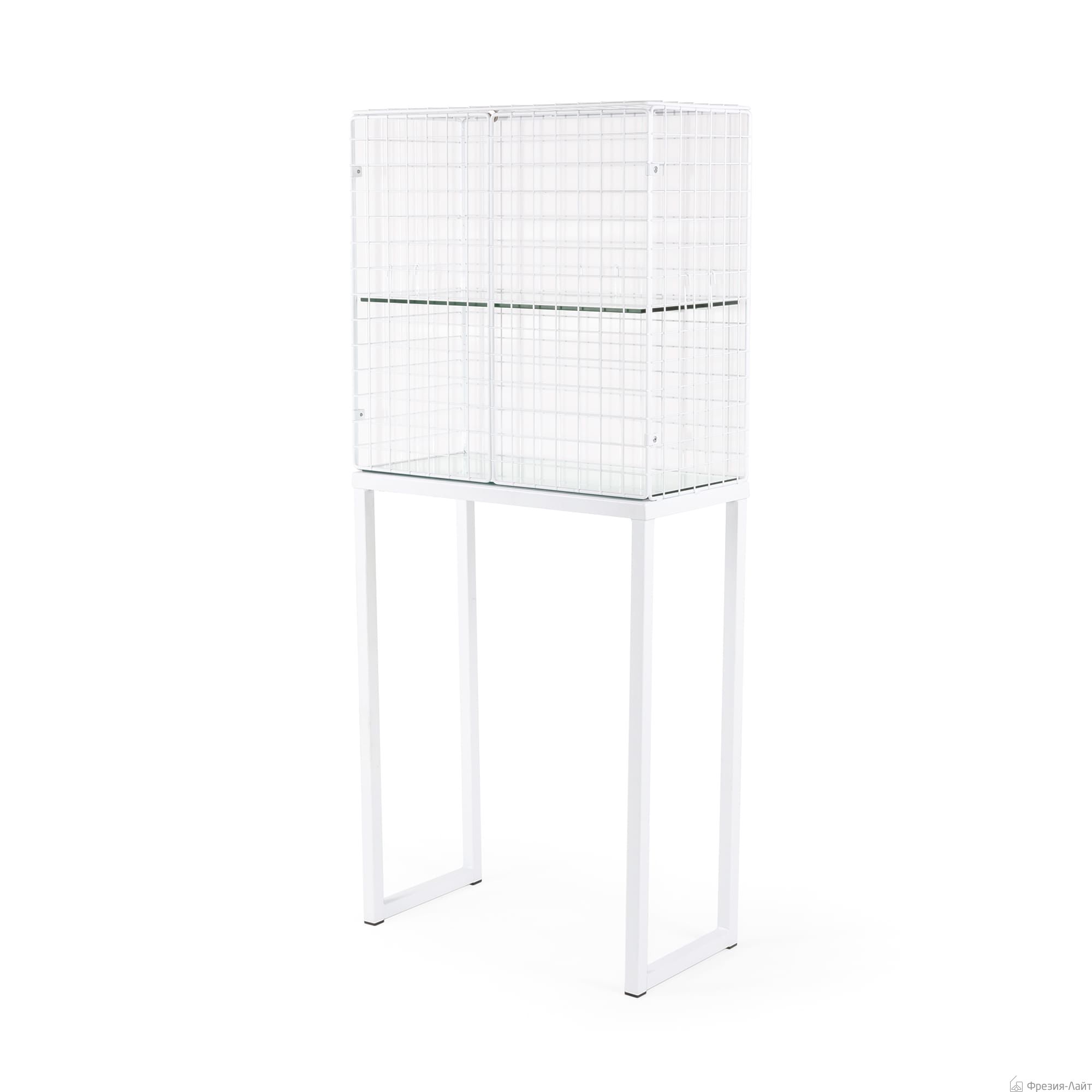 Seletti LES VOLIERES 14686 white метал.шкаф с полками книжный шкаф 113803