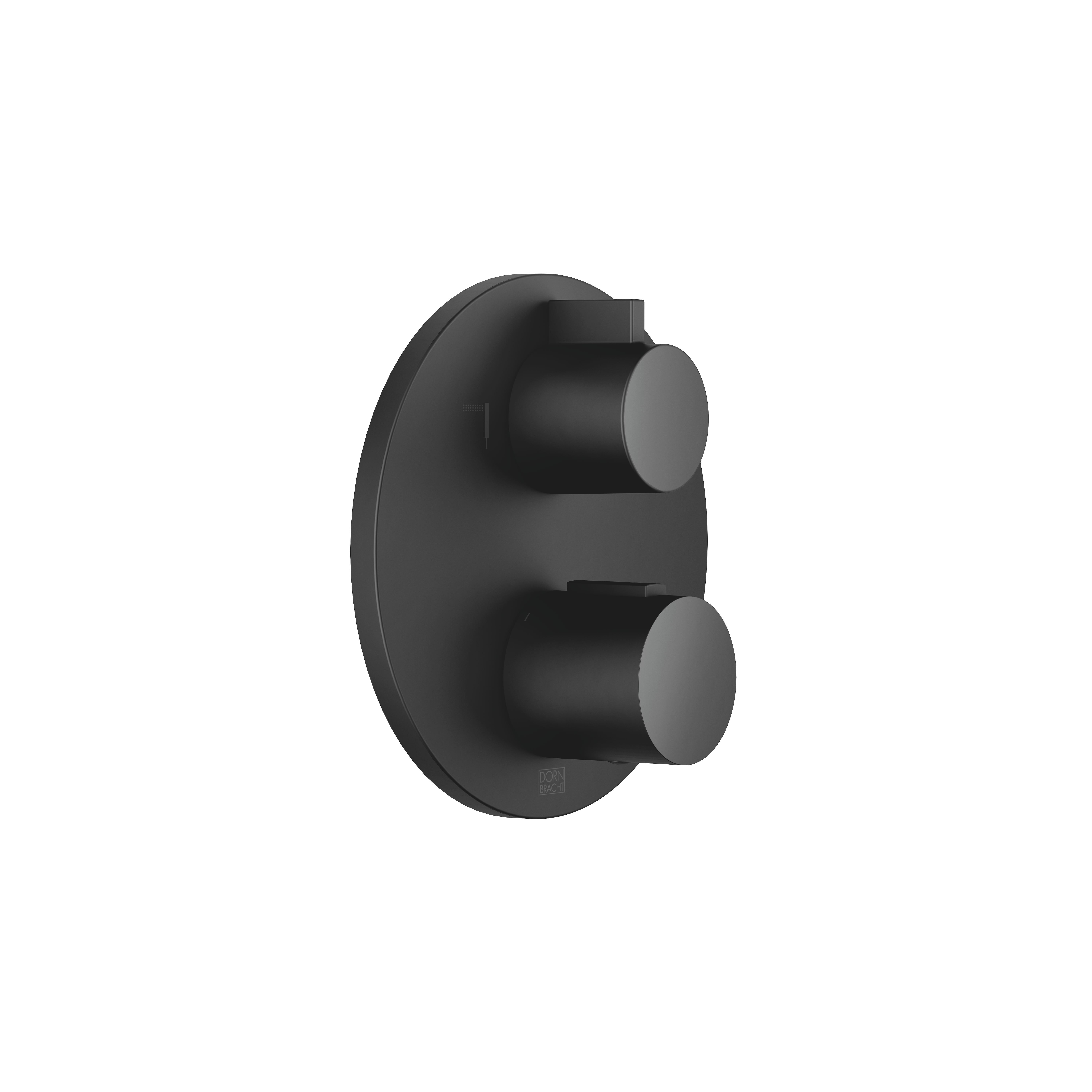 Скрытый термостат с двухфункциональным регулятором громкости - матовый черный DornBracht Meta 36426970-33