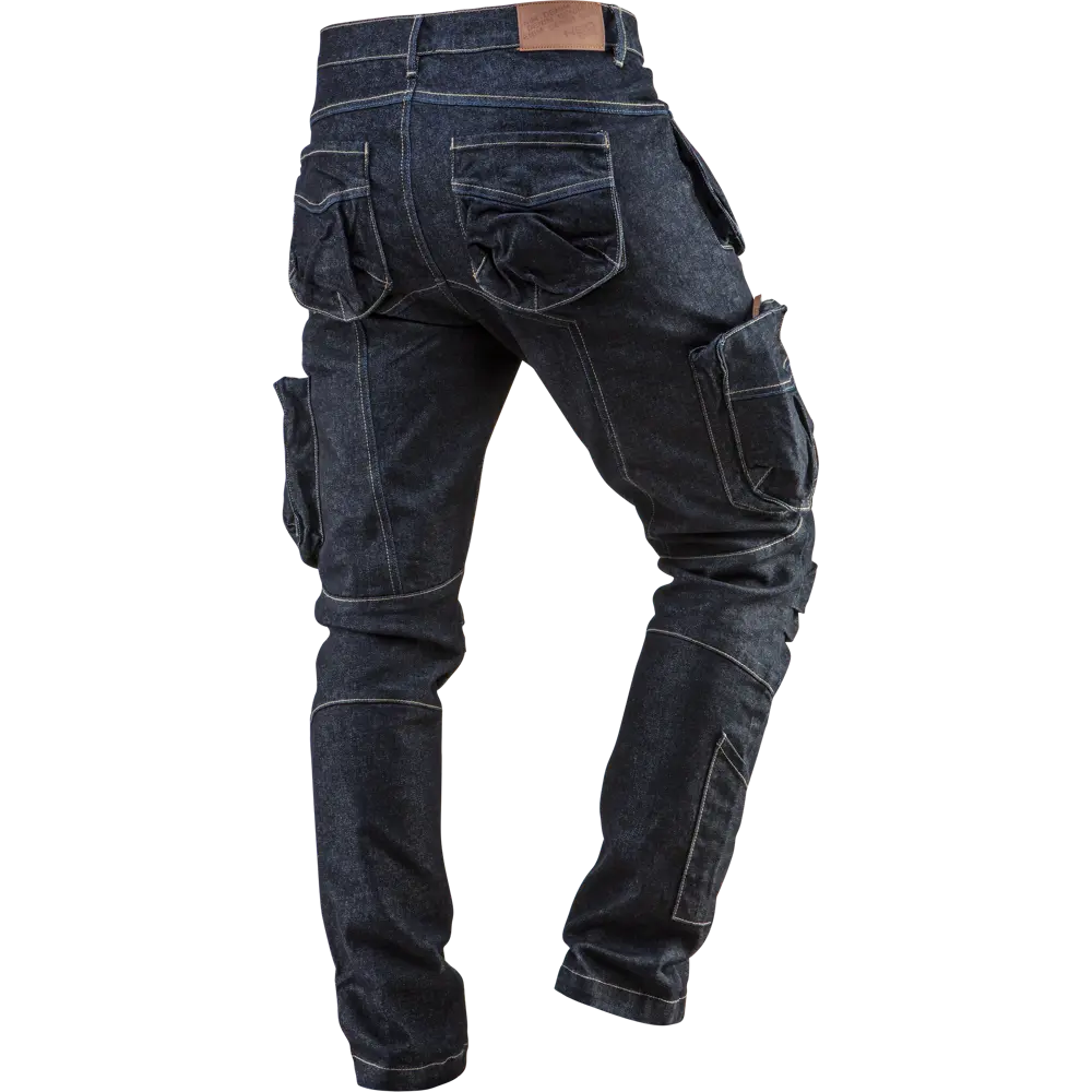 Брюки рабочие 5 карманов Neo Tools Denim темно-синие размер XL рост Neò STLM-2021267 - Вид №1