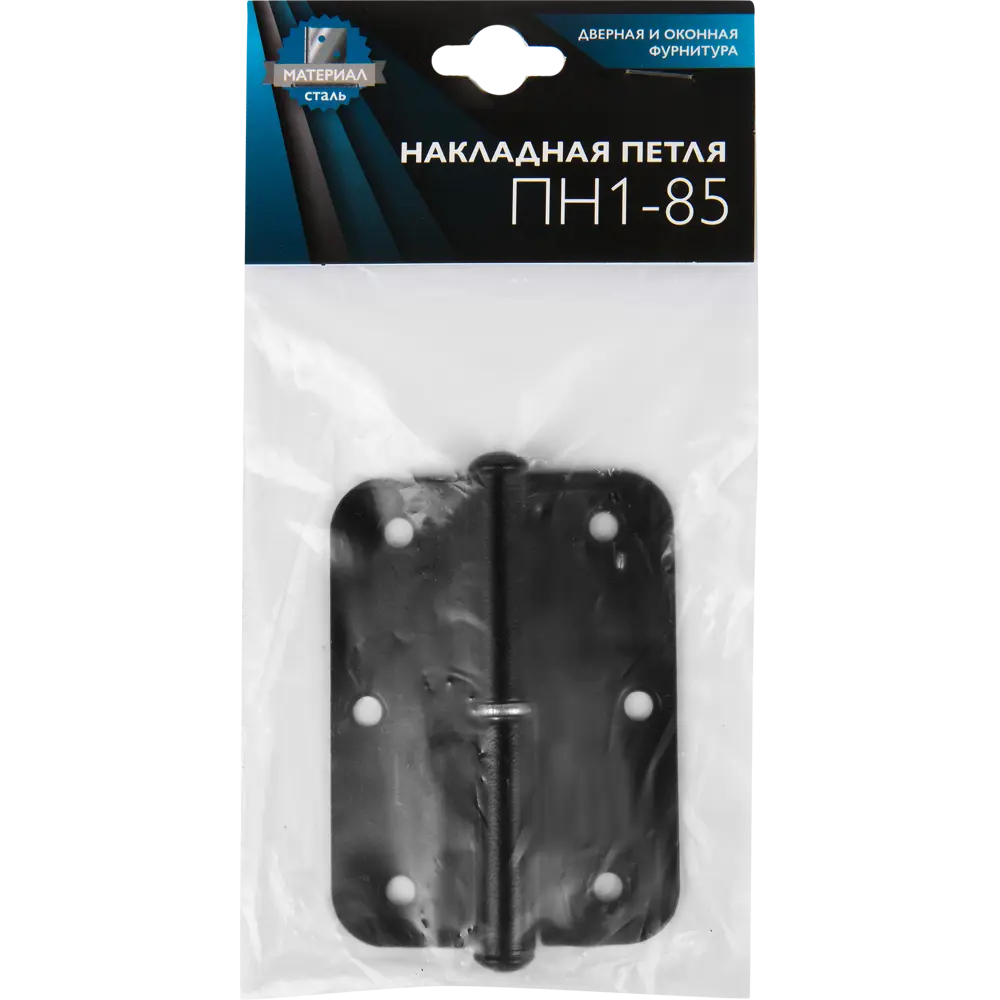 82105931 Петля съемная правая ПН-85 85x65 мм сталь цвет черный STLM-0019047 Santreyd  - Вид №2